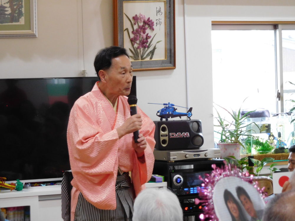 天然?のサムライ芸人「サムライ朝起太郎さん」